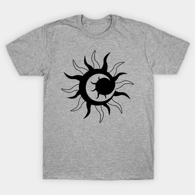 Sun and Moon Inception V2 T-Shirt by Kirion